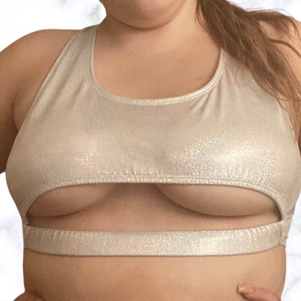 Spencer's Body Rage Glitter Top